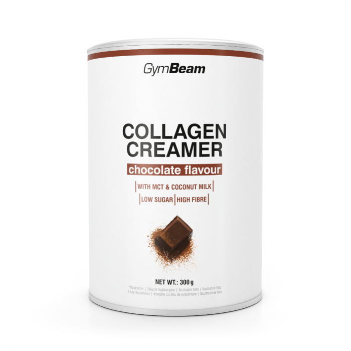 Collagen Creamer – GymBeam 300 g - chocolate