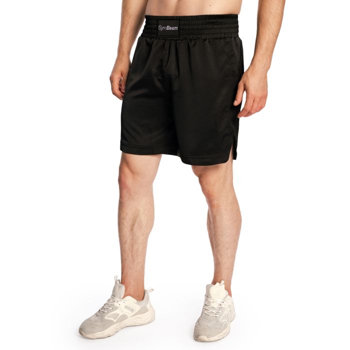 Combat Boxing Shorts Black - GymBeam XXL