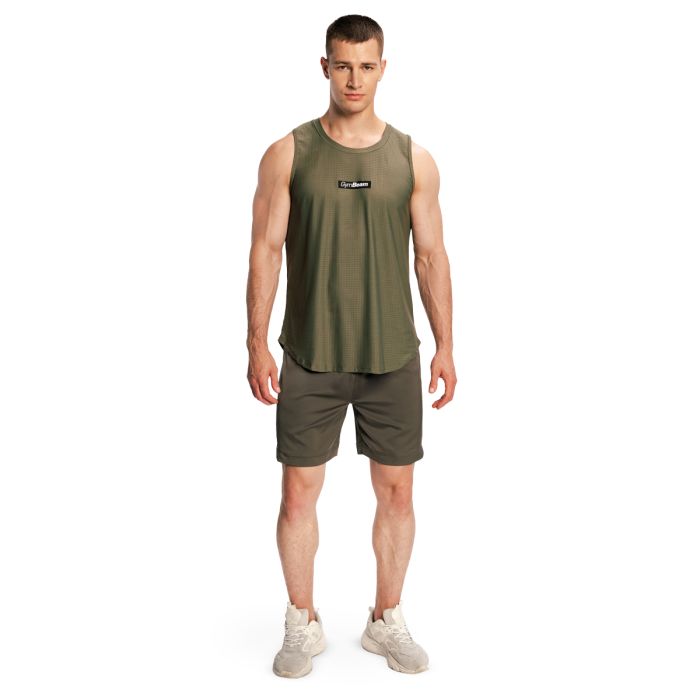 Combat Boxing Shorts Olive Grey - GymBeam XXL