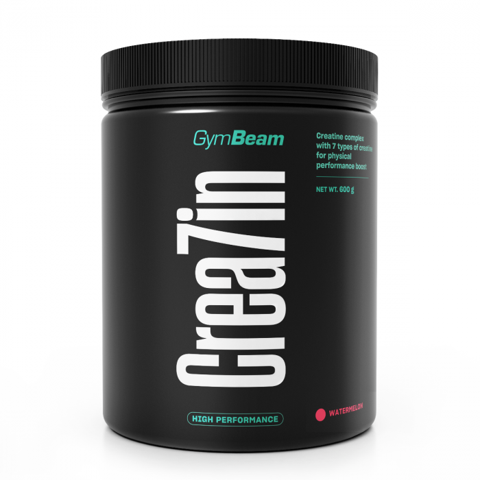 Kreatín Crea7in - GymBeam 600 g - green apple