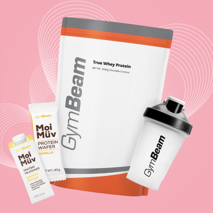 True Whey - GymBeam 2500 g - karamel - 00