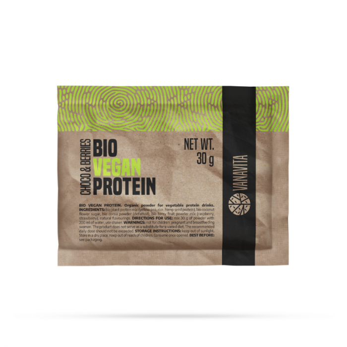 Sample Bio Vegan Protein - VanaVita 30 g - choco & berries