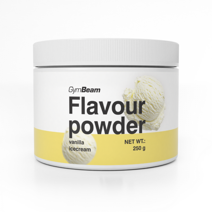 Flavour powder - GymBeam 250 g - peanut butter caramel