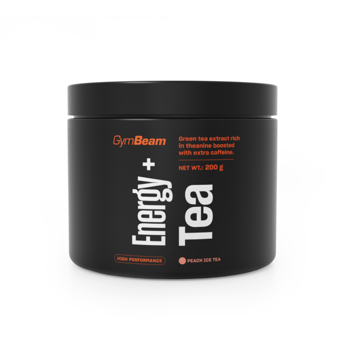 Energy + Tea - GymBeam 200 g - peach ice tea