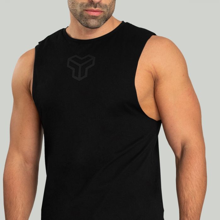 Essential Cut-off tank Black - STRIX XXXL