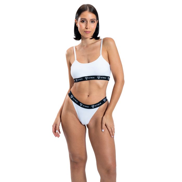 Essential Thongs 2Pack White - STRIX XXL