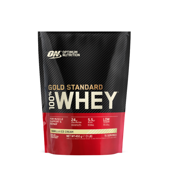 Proteín 100% Whey Gold Standard - Optimum Nutrition 2015 g - vanilla ice cream
