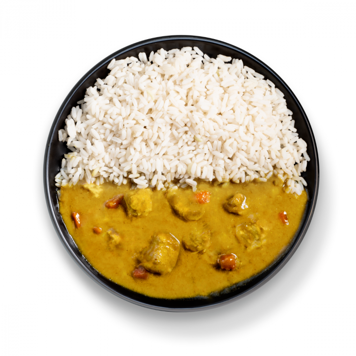 FIT Chicken curry with rice Ready to eat - GymBeam 6 x 420 g