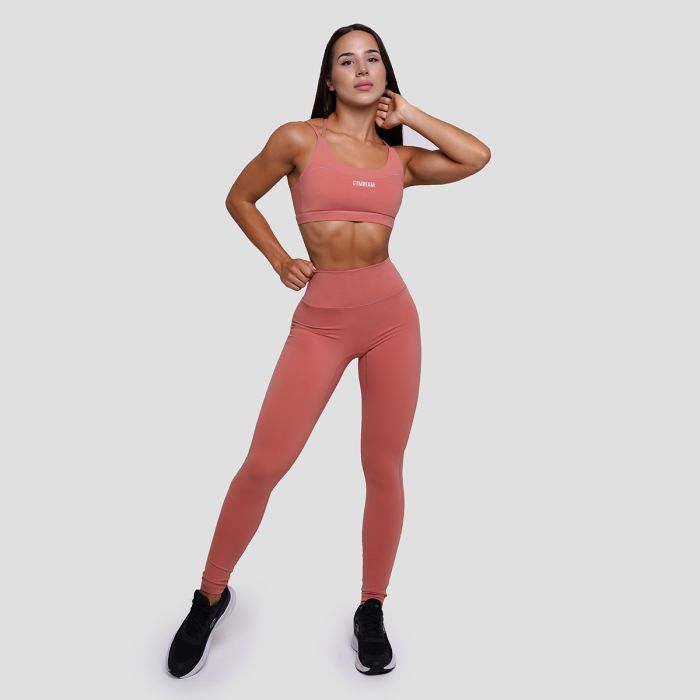 FIT Sports Bra Salmon - GymBeam XXL
