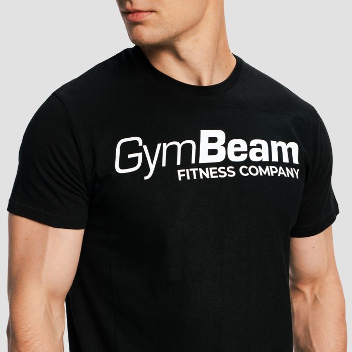 Fitness T-shirt Black - GymBeam XXXL