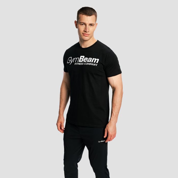 Fitness T-shirt Black - GymBeam XXXL