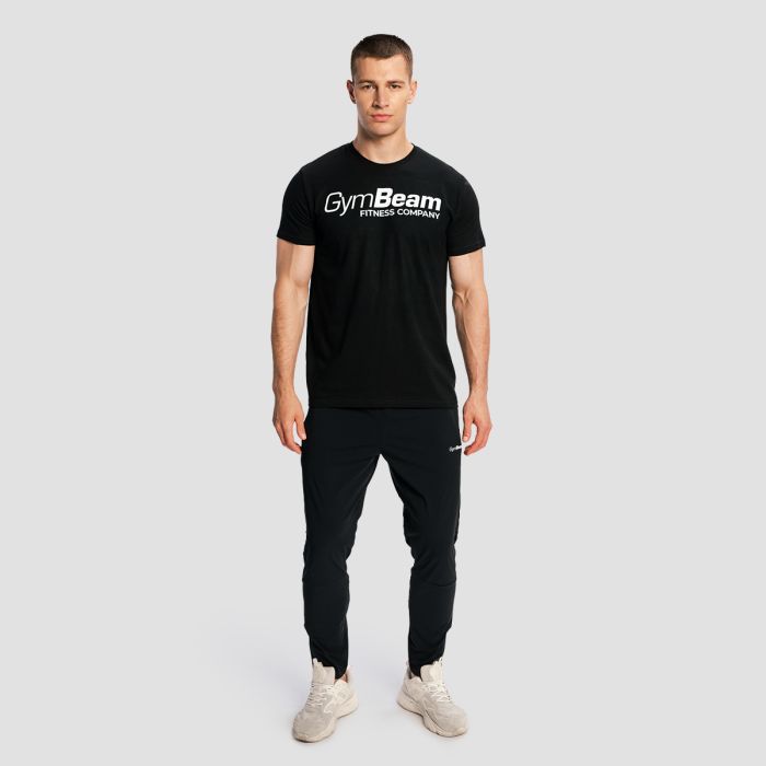 Fitness T-shirt Black - GymBeam XXXL