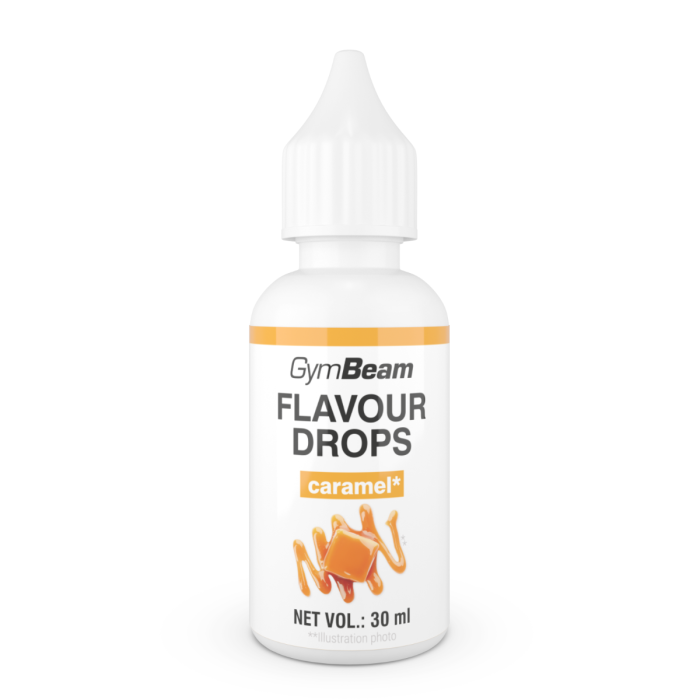 Flavour Drops 30 ml - GymBeam 30 ml - caramel
