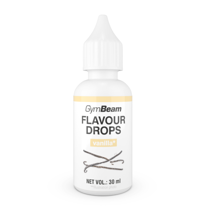 Flavour Drops 30 ml - GymBeam 30 ml - vanilla