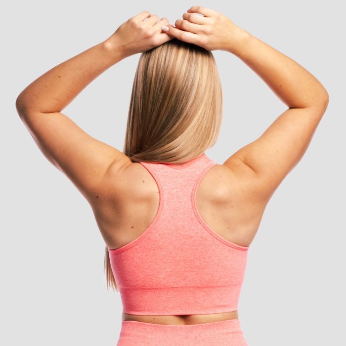 FLO Sports Bra Coral - GymBeam XL