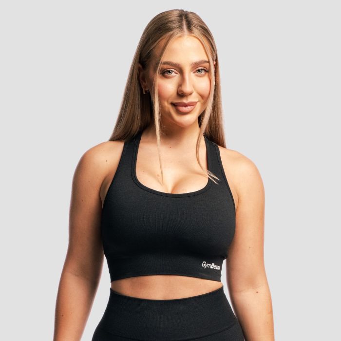 FLO Sports Bra Graphite - GymBeam XL