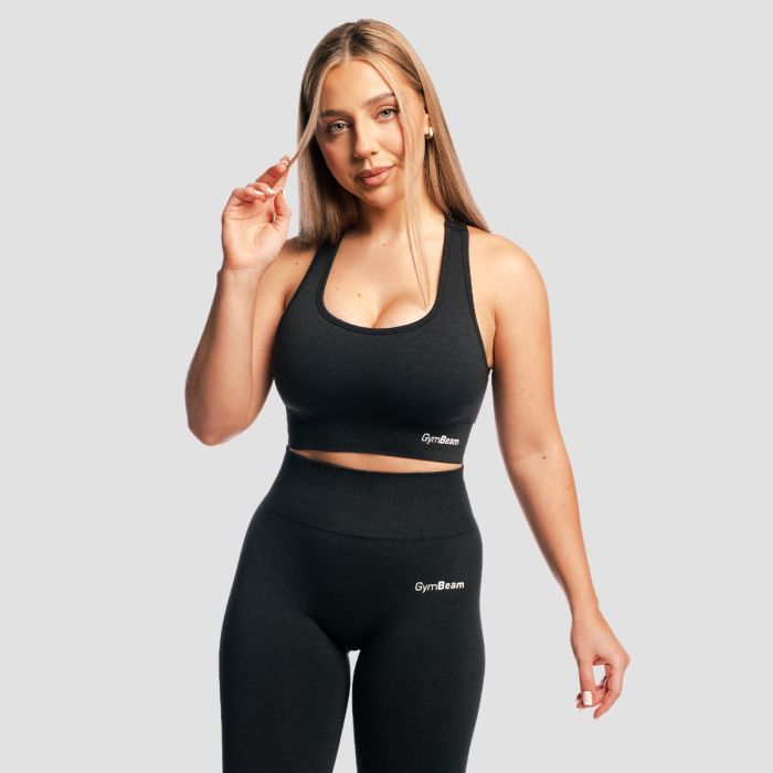 FLO Sports Bra Graphite - GymBeam XL