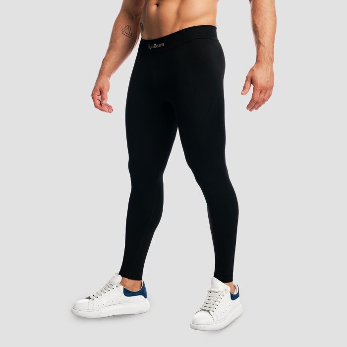 Fuse Leggings Black - GymBeam XXL