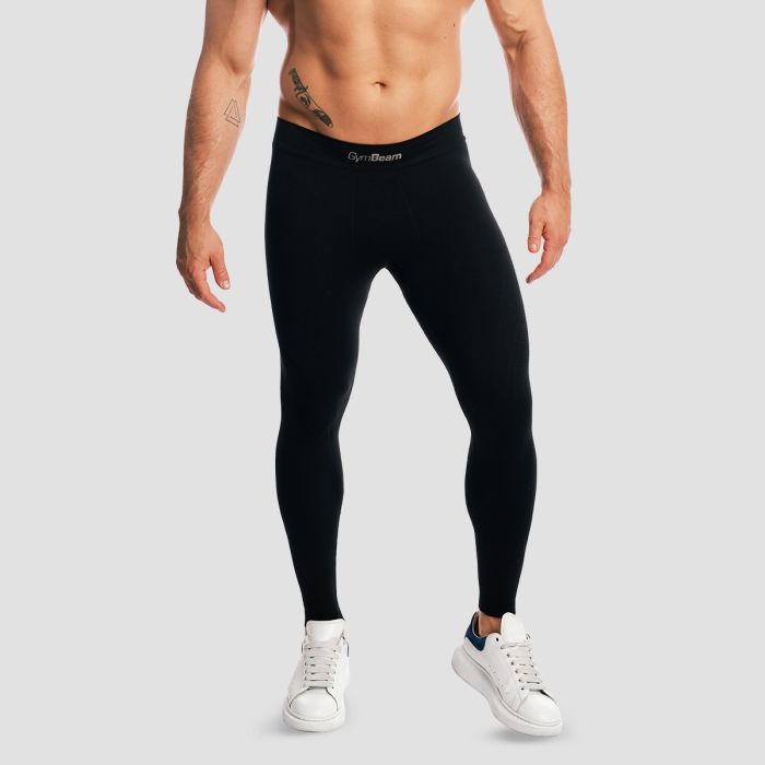 Fuse Leggings Black - GymBeam XXL