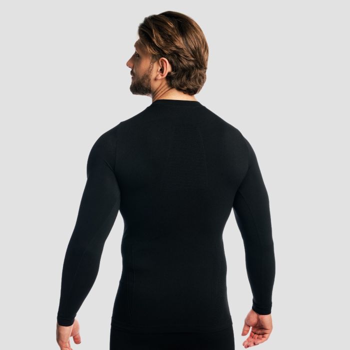 Fuse Longsleeve T-shirt Black - GymBeam XXL