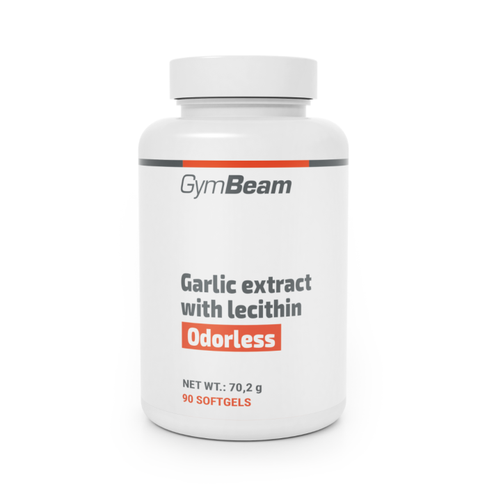 Garlic extract with lecithin - GymBeam 90 caps
