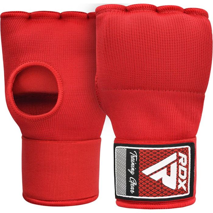 Gel Padded Inner Gloves HOOK & LOOP Red - RDX M