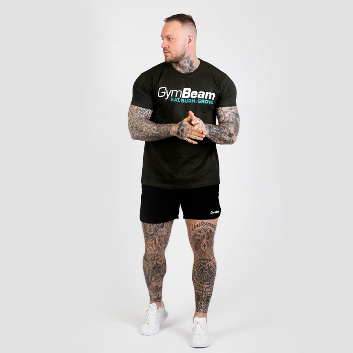 Grow T-shirt Black - GymBeam XXXL