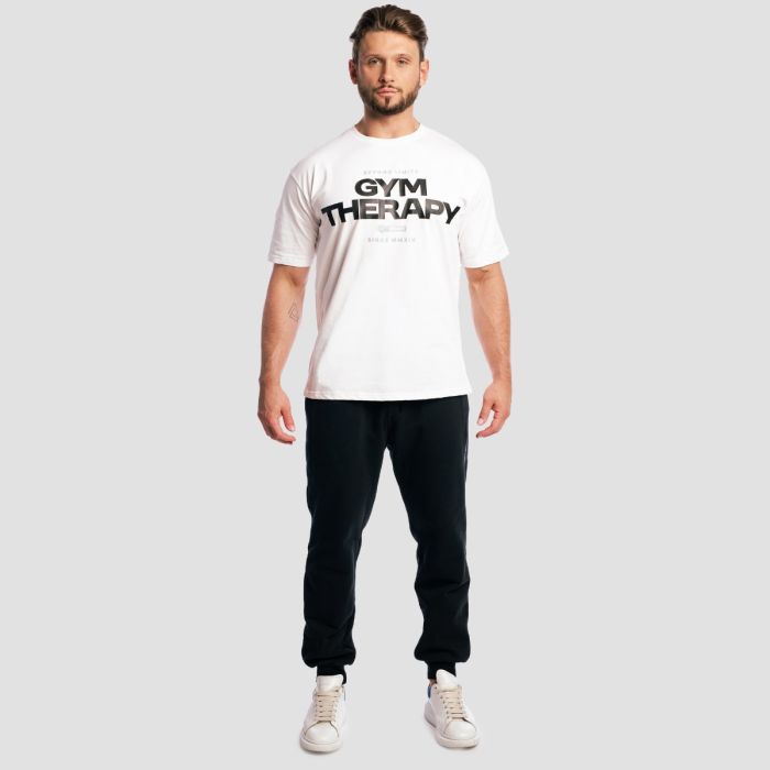 Gym Therapy T-shirt White - GymBeam XXL