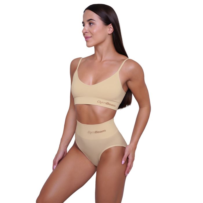 Highrise Briefs 2Pack Nude - GymBeam XXL