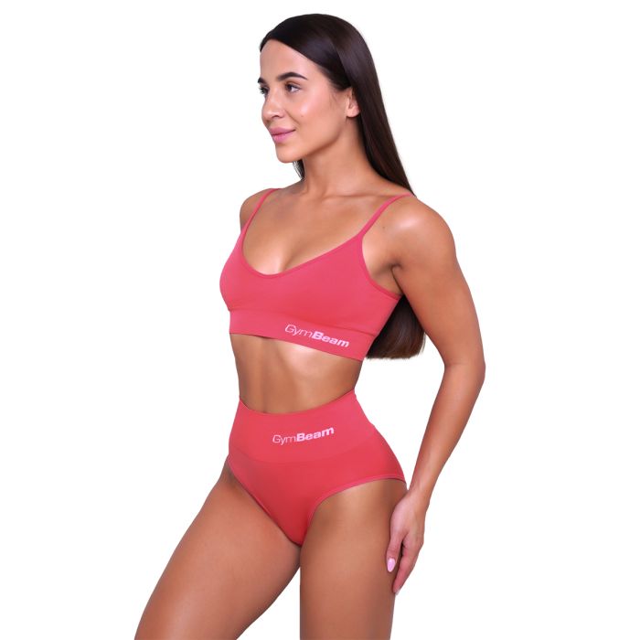 Highrise Briefs 2Pack Pink - GymBeam XXL