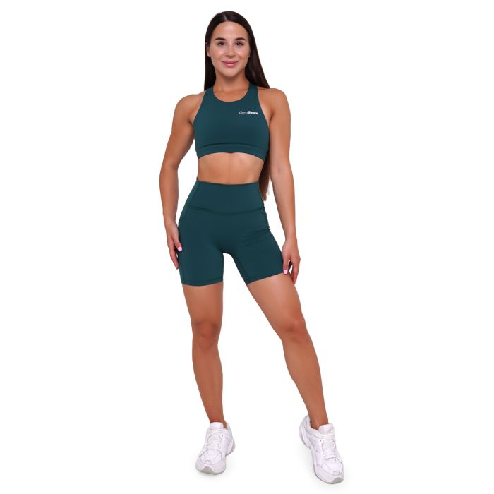 Ignite Sports Bra Dark Green - GymBeam XXL