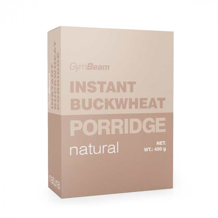Instant buckwheat porridge - GymBeam 450 g - coconut cocoa