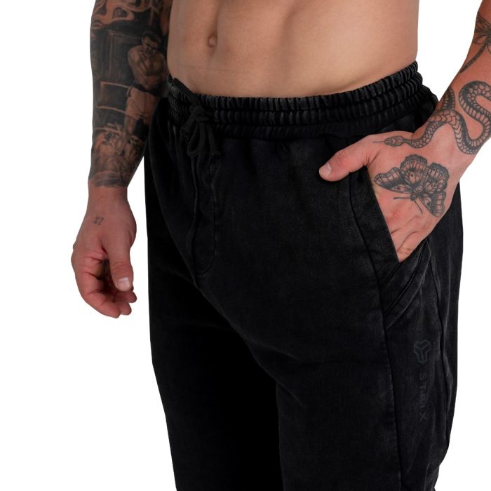 Joggers Washed Black - STRIX XXXL