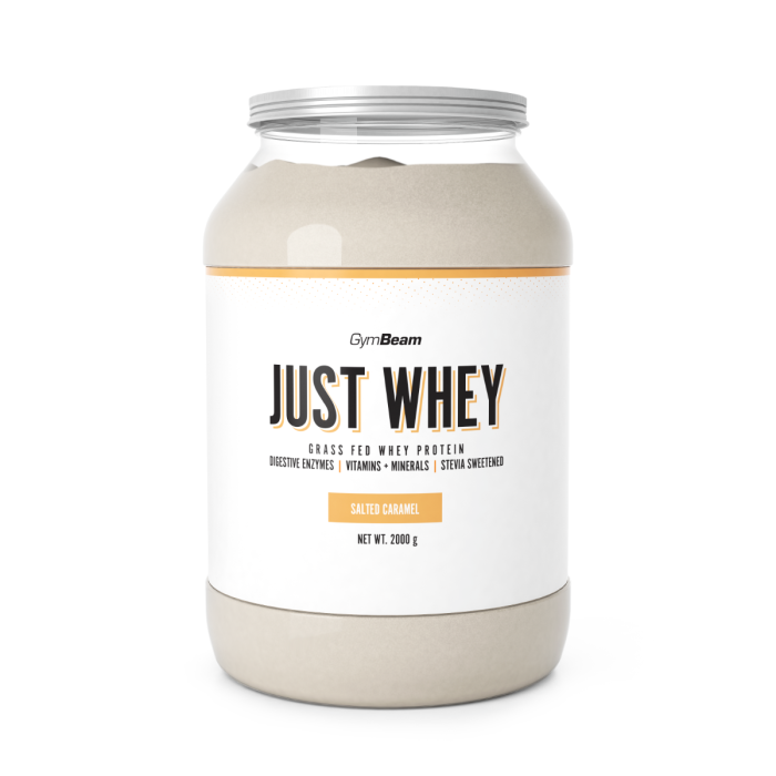 Just Whey - GymBeam + cadeau 2000 g - gezouten karamel - 00