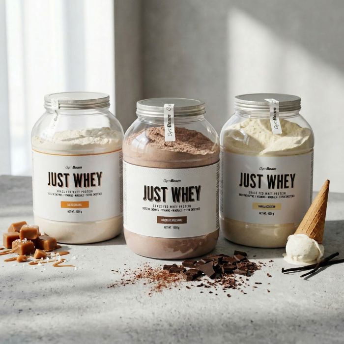 Protein Just Whey - GymBeam 2000 g - chocolate milkshake - 00