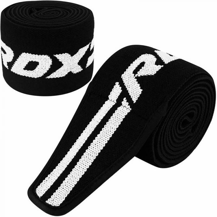 K2 Knee Wraps Black - RDX Sports pojedynczy wariant