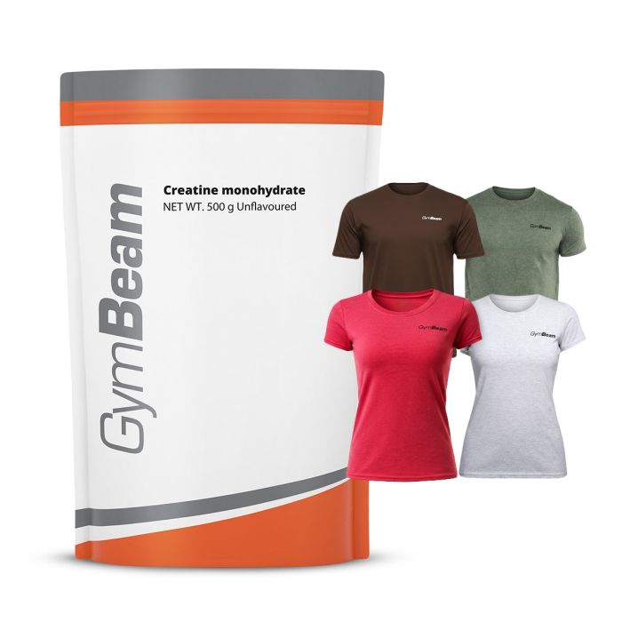 100% Creatine Monohydraat - GymBeam 1000 g - niet-gearomatiseerd - 00