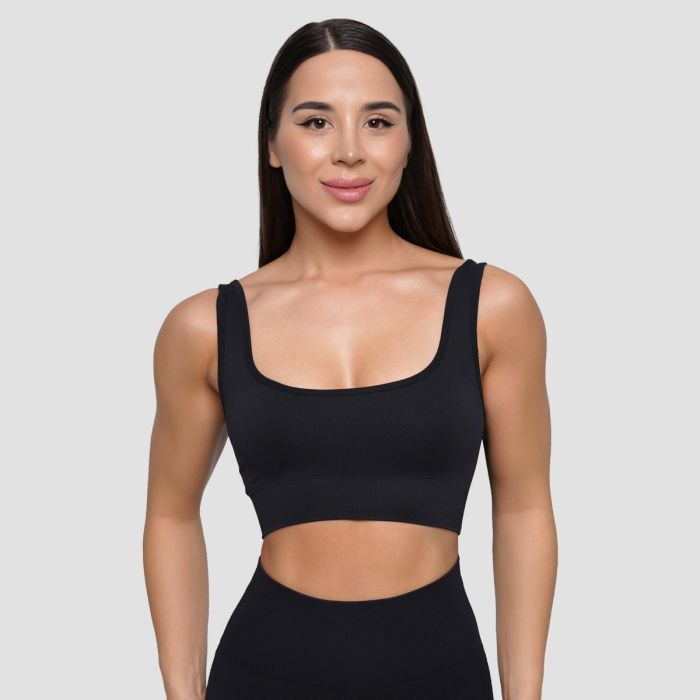 Lift Seamless Sports Bra Black - GymBeam L
