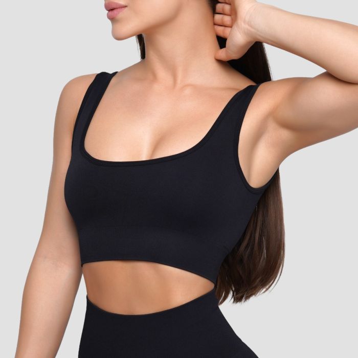 Lift Seamless Sports Bra Black - GymBeam L
