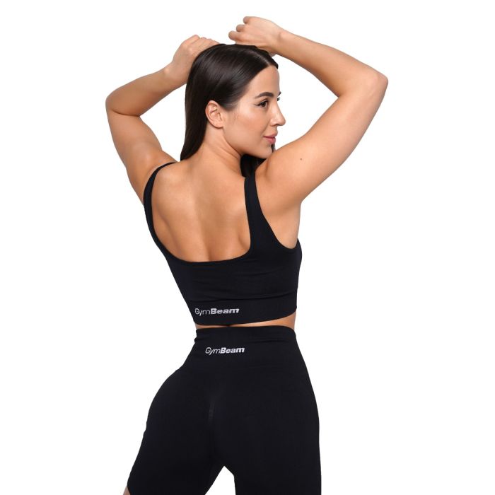Lift Seamless Sports Bra Black - GymBeam L