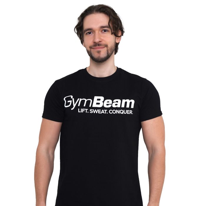 Lift T-shirt Black - GymBeam XXXL