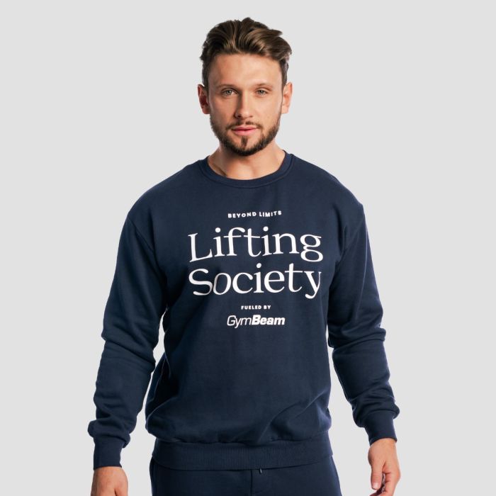 Lifting Society Sweatshirt Nightfall - GymBeam XXL