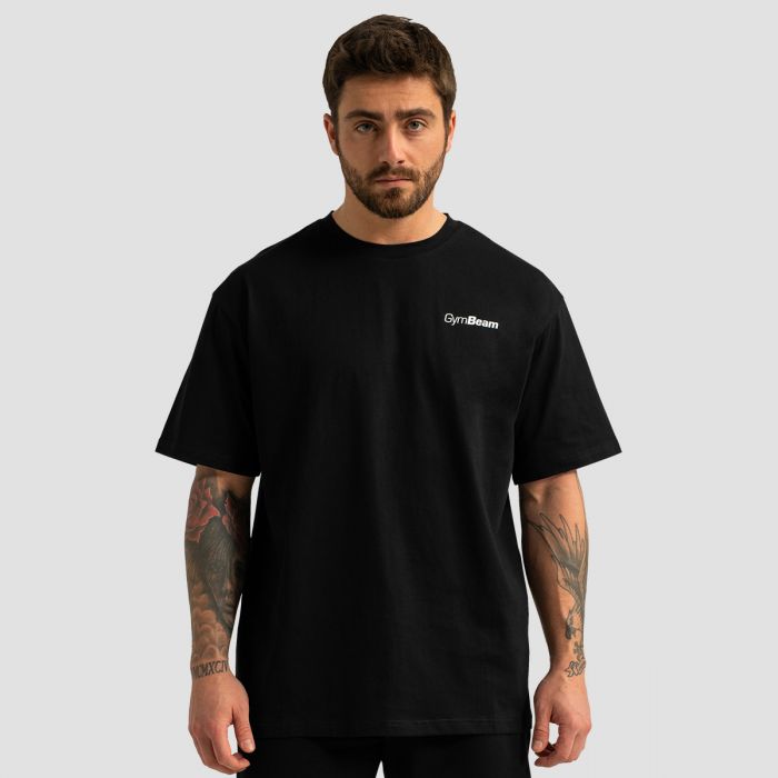 Limitless Oversized T-shirt Black - GymBeam XXXL
