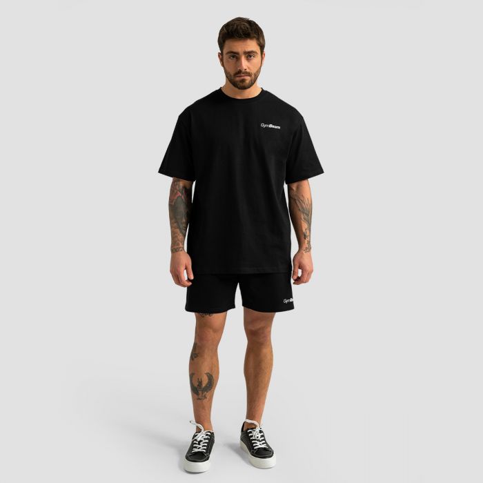 Limitless Oversized T-shirt Black - GymBeam XXXL