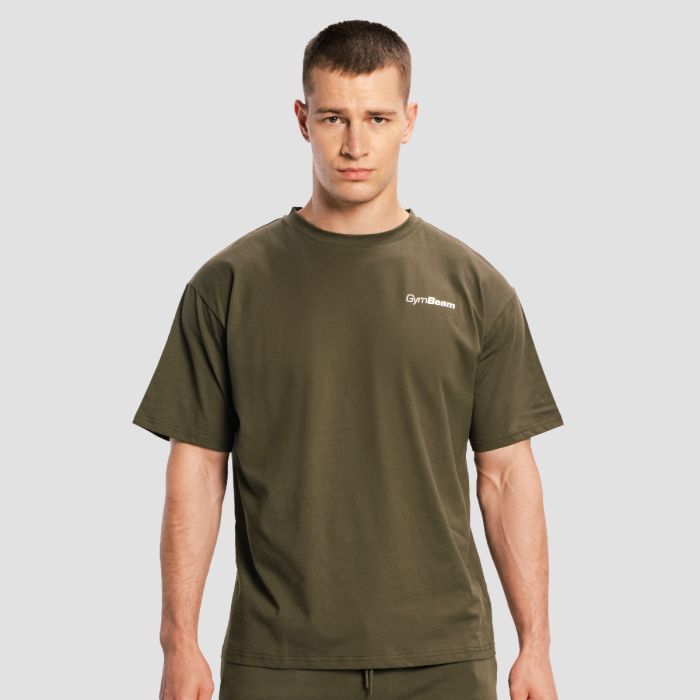 Limitless Oversized T-Shirt Espresso - GymBeam XXXL