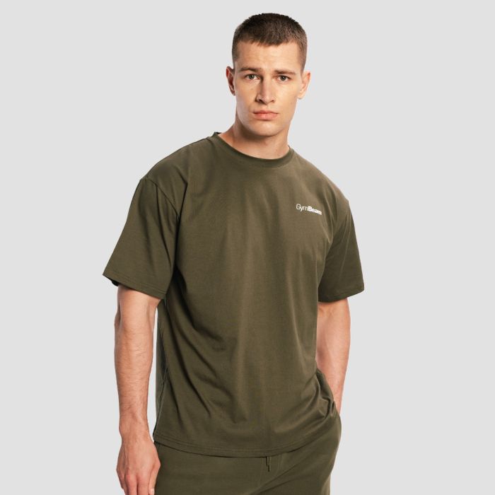 Limitless Oversized T-Shirt Espresso - GymBeam XXXL