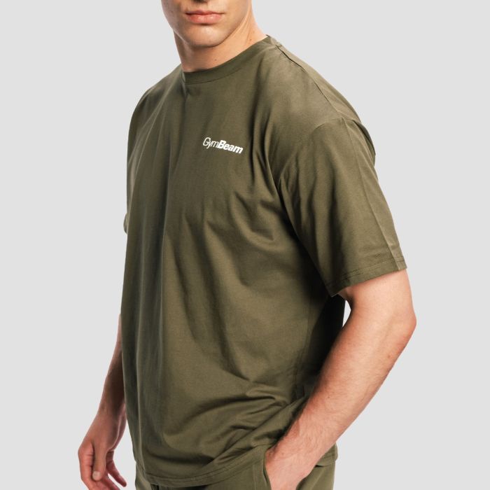 Limitless Oversized T-Shirt Espresso - GymBeam XXXL