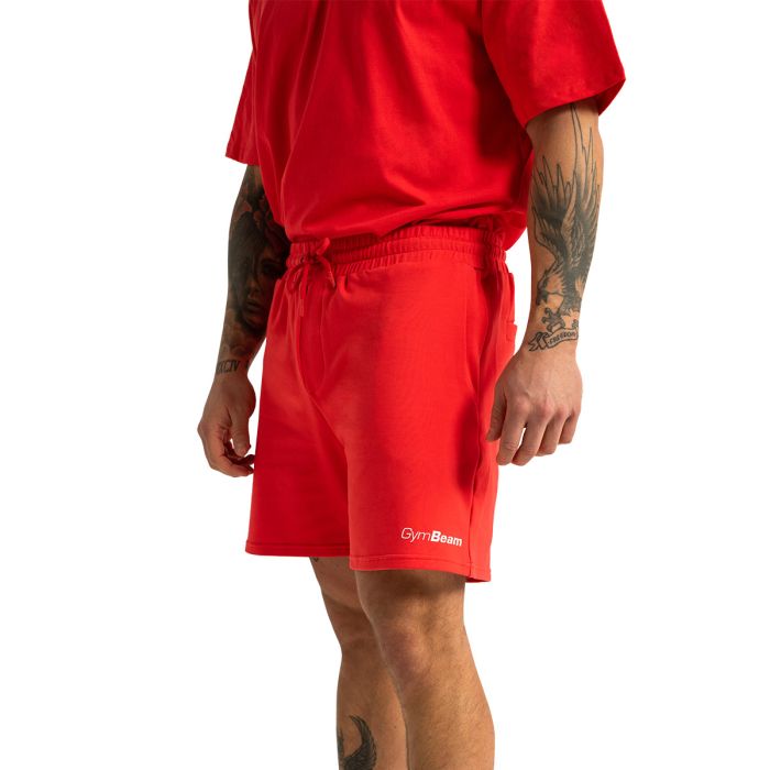 Limitless Shorts Hot Red - GymBeam XXXL
