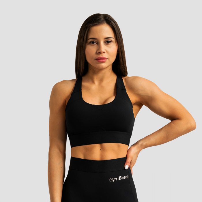 Limitless Sports Bra Black - GymBeam XXL