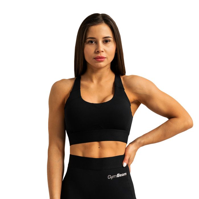 Limitless Sports Bra Black - GymBeam XXL